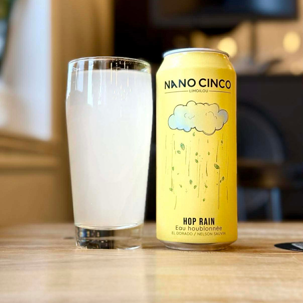 Hop Rain - Eau houblonnée - 0% - 4pack/473ml