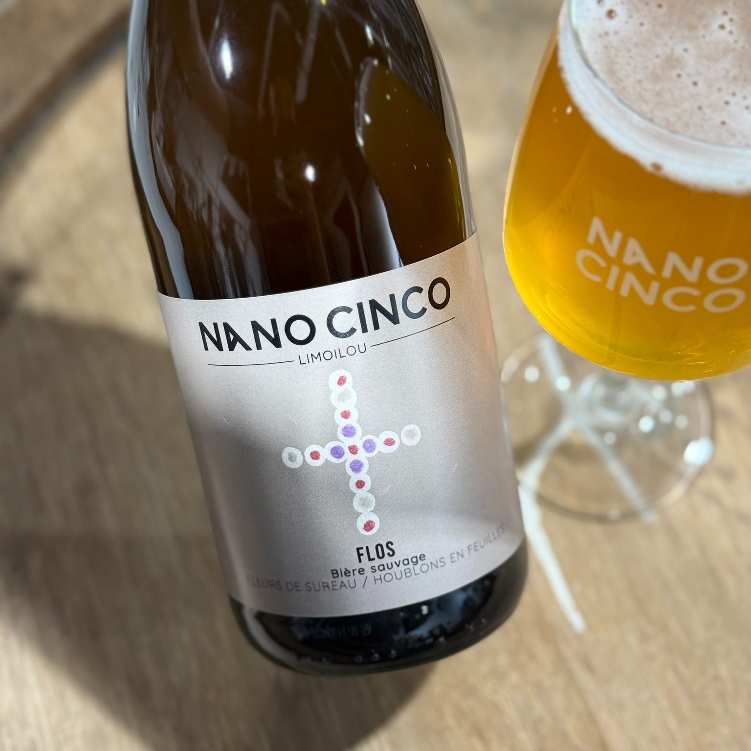 Flos - Bière sauvage - 6% - 750ml