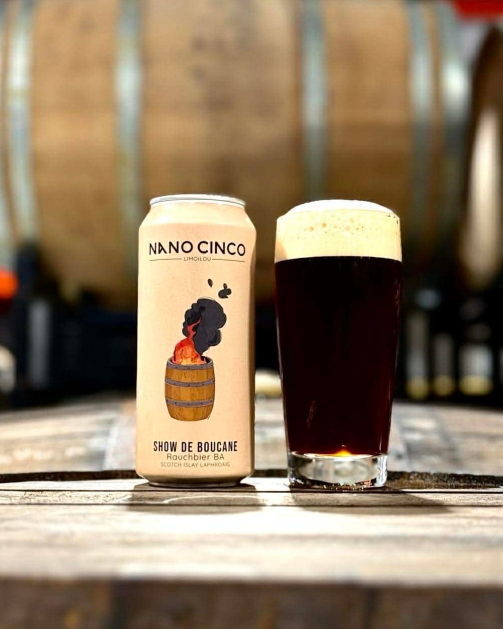 Show de boucane - Rauchbier BA - 5.5% - 4pack/473ml