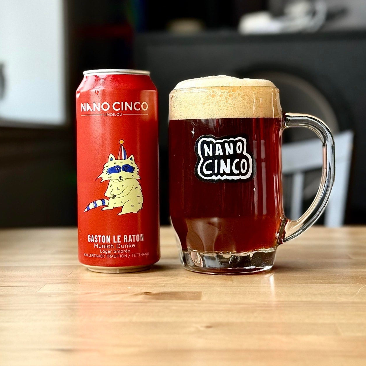 Gaston le raton - Munich Dunkel - 5% - 4pack/473ml