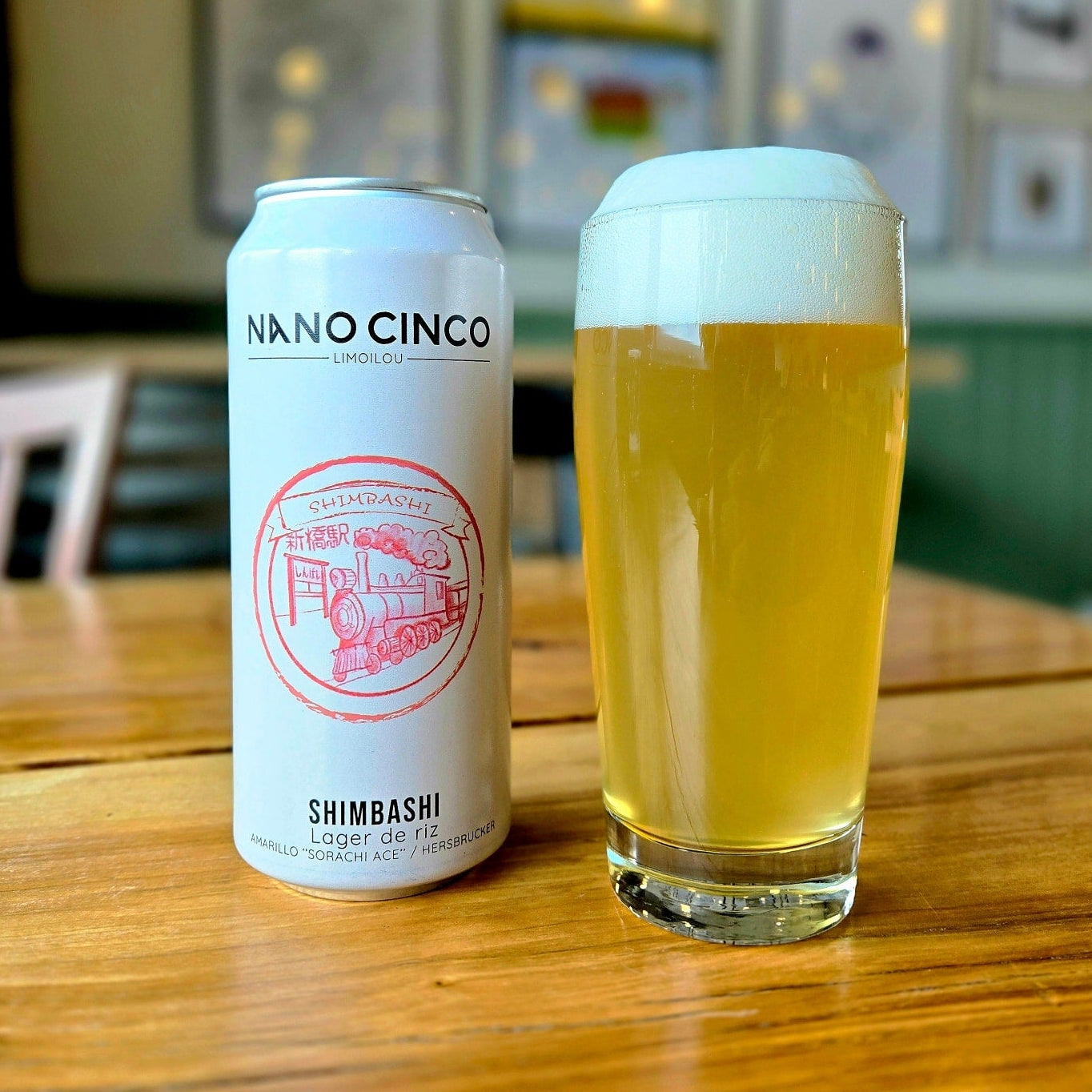 Shimbashi - Lager de riz - 4.7% - 4pack/473ml