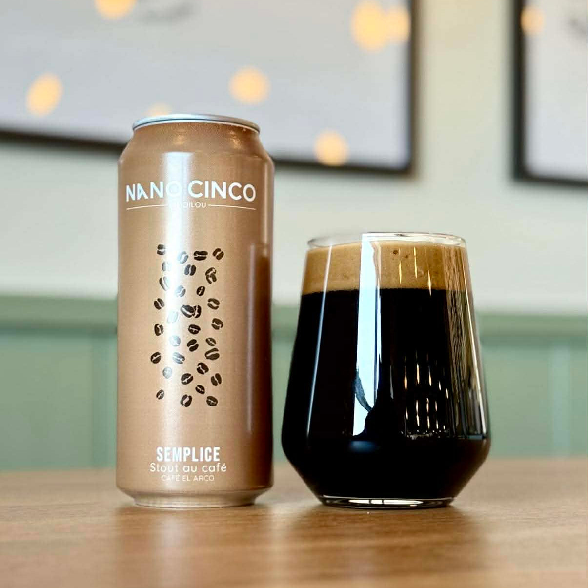 Semplice - Stout au café - 6,7% - 4pack/473ml