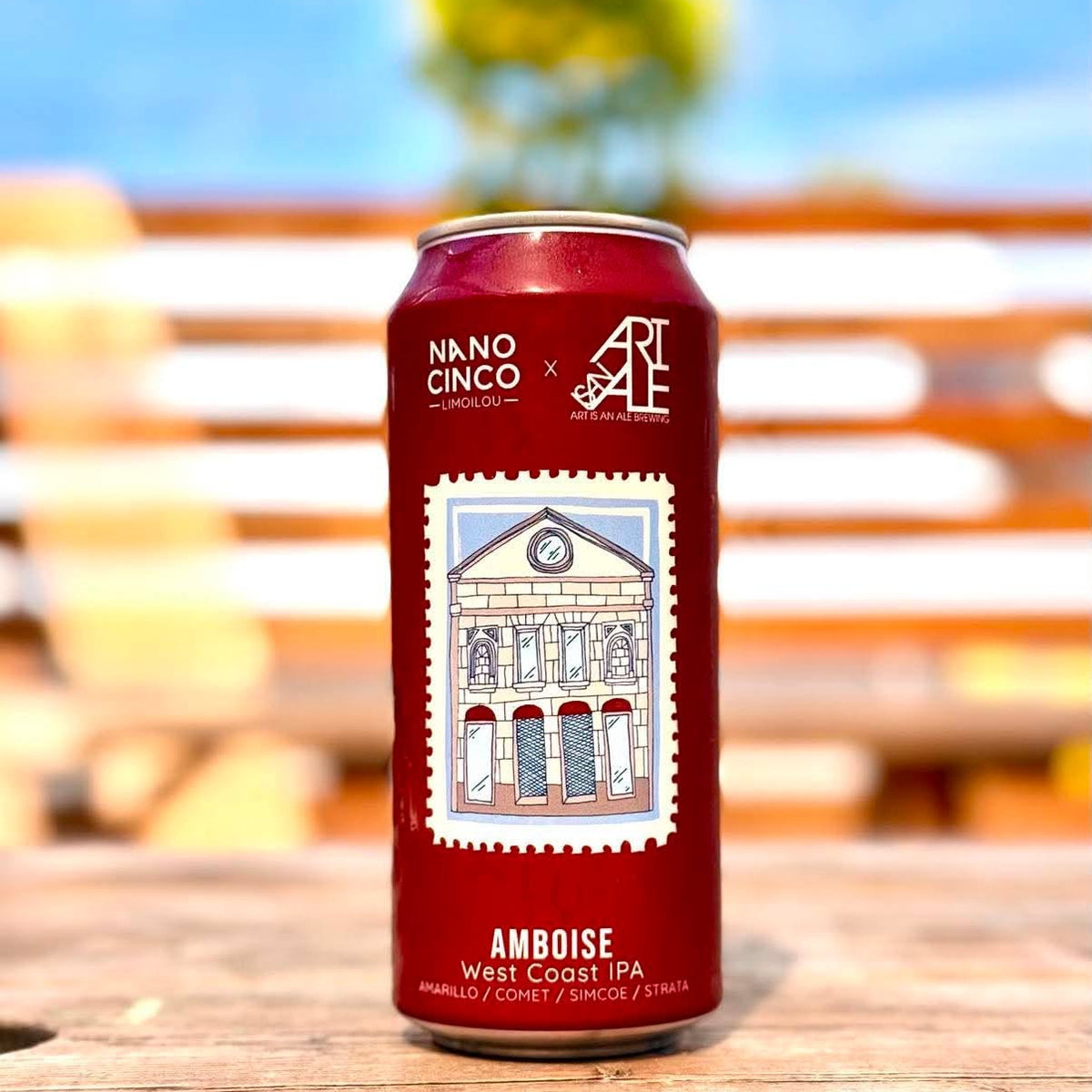 Amboise - West Coast IPA - 6.3% - 4pack/473ml