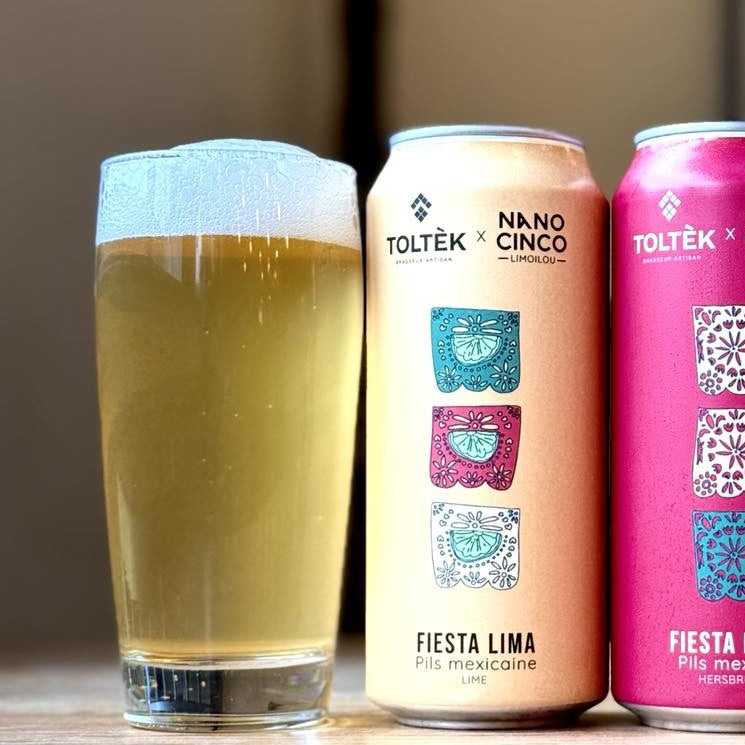 Fiesta Lima - Lager à la lime - 3.9% - 4pack/473ml