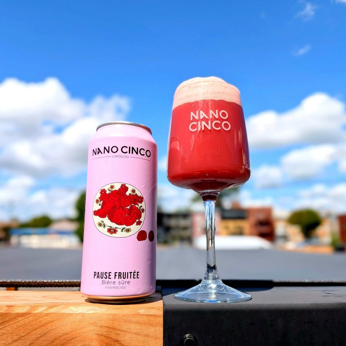 Pause fruitée - Sûre aux fruits - 4.5% - 4pack/473ml