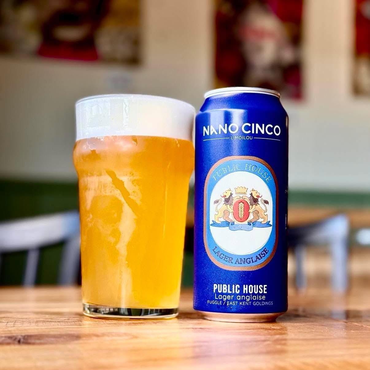 Public House - Lager anglaise - 5% - 4pack/473ml