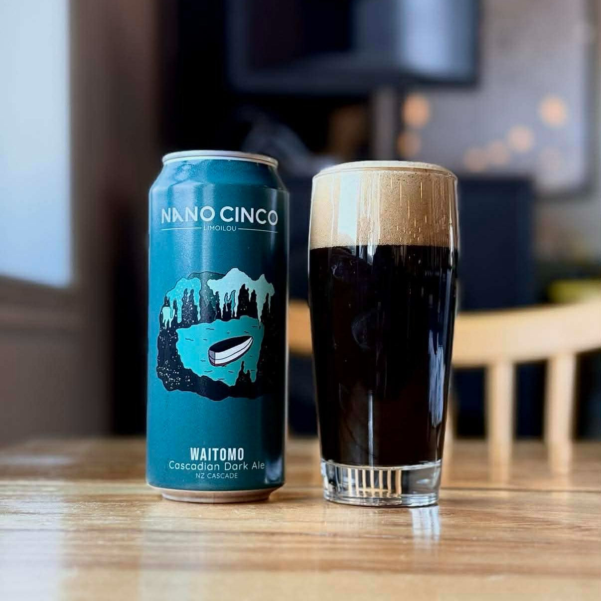 Waitomo - Cascadian Dark Ale - 7.3% - 4pack/473ml